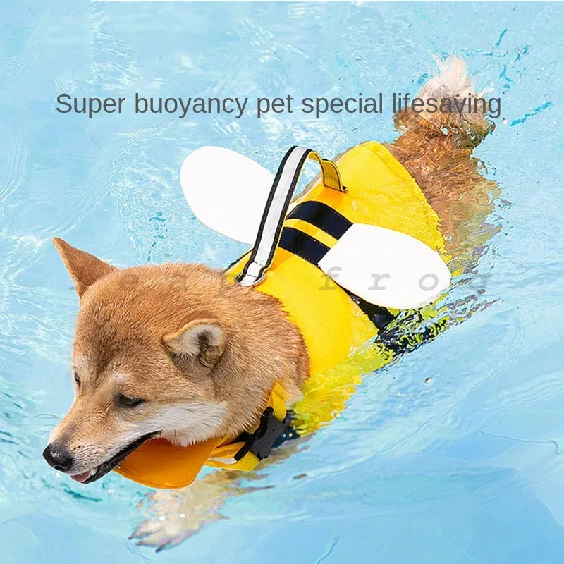 Life Jacket Buoyancy - Dog Life Jacket for Swimming Adjustable