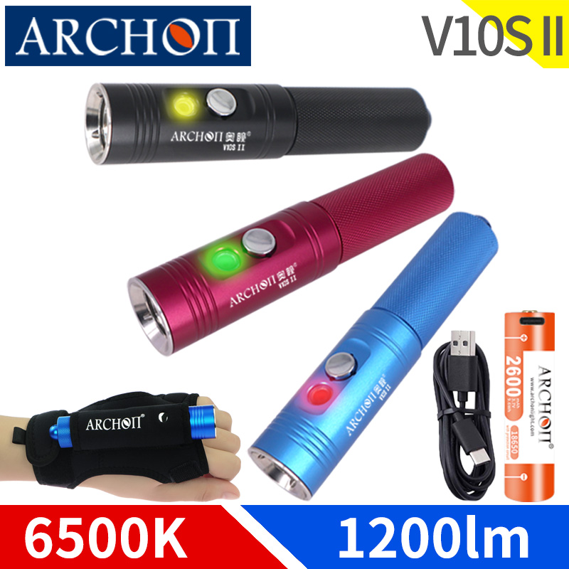 Underwater Flashlight - Archon V10s II Lặn Biển Ánh