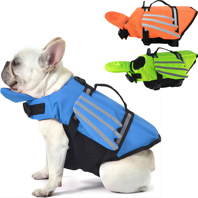 Life Jacket Buoyancy - Dog Life Jacket Reflective Adjustable Summer