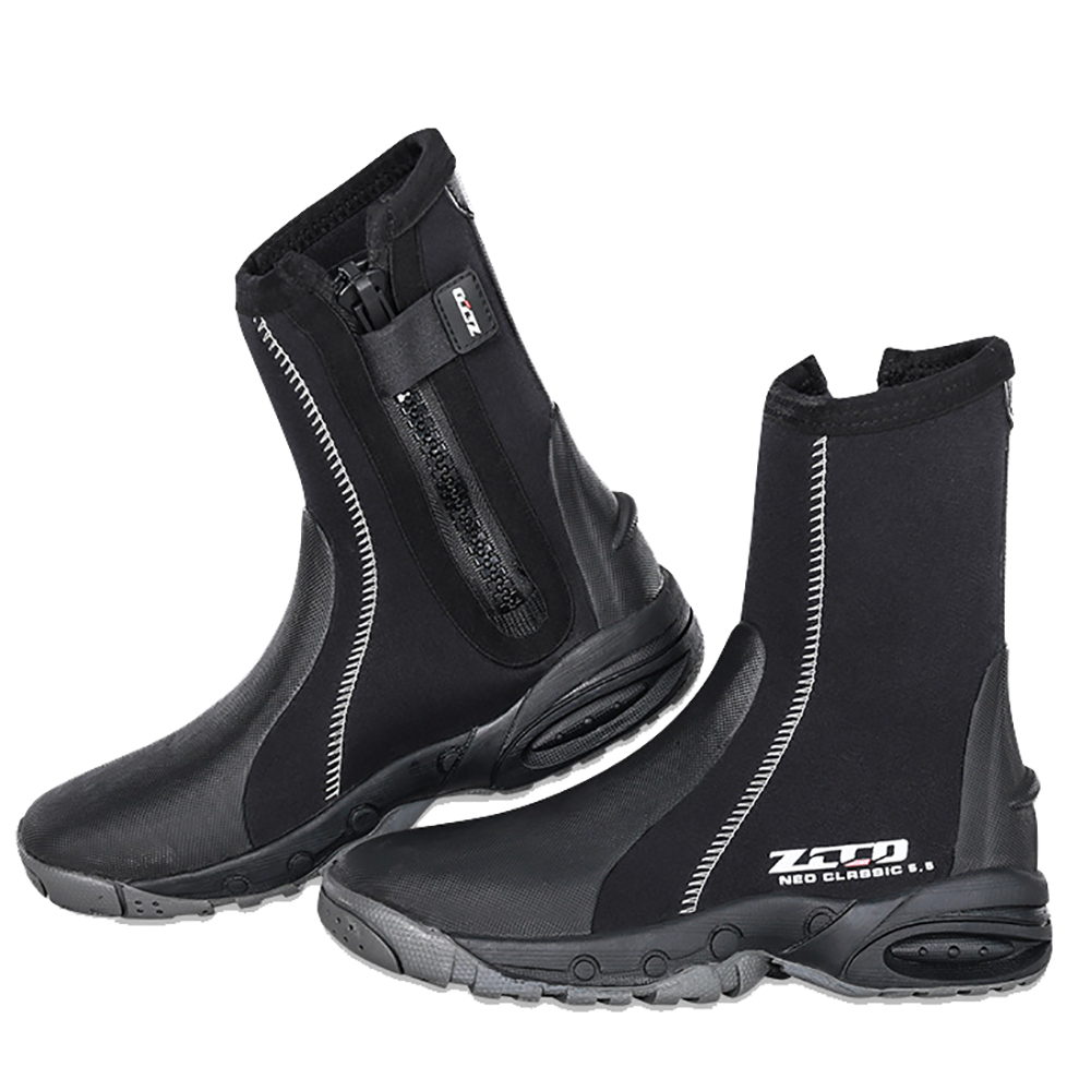 Aquatic Sports Shoes - 5mm Neoprene Dive Boots Wetsuit Side