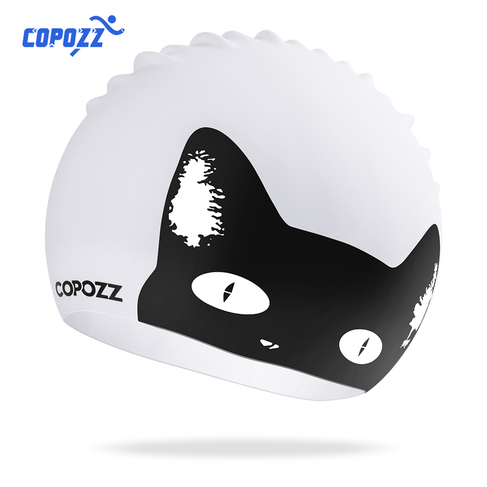 COPOZZ Waterproof Silicone Swi - đánh giá và giá Aquatic Sports Hat