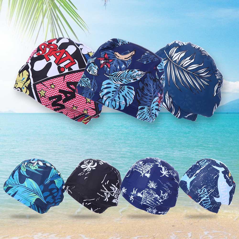 Diving Hat Calico Swim Cap Ear - đánh giá và giá Aquatic Sports Hat