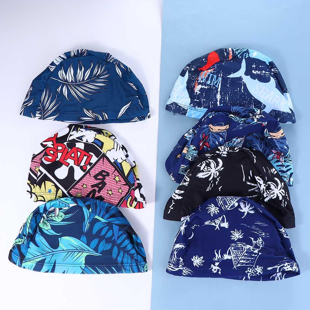 Diving Hat Calico Swim Cap Ear - đánh giá và giá Aquatic Sports Hat