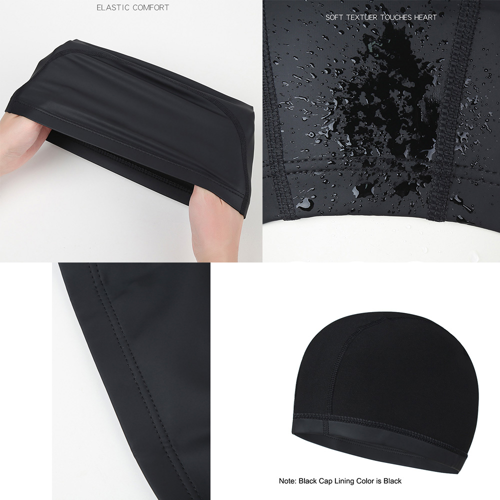 Unisex PU Waterproof Swim Cap  - đánh giá và giá Aquatic Sports Hat