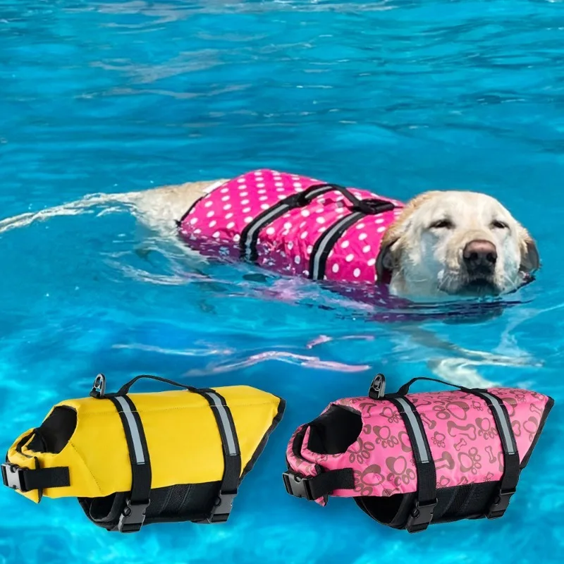Dog Swimming Vest Pet Life Jac - đánh giá và giá Life Jacket Buoyancy
