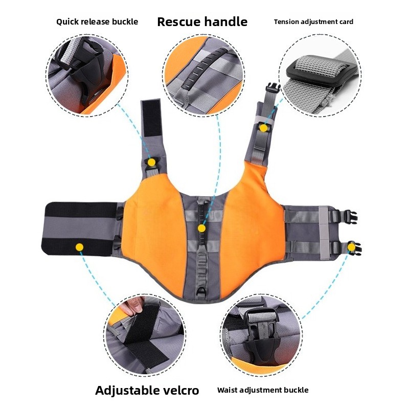 Dog Life Jacket Floating Safet - đánh giá và giá Life Jacket Buoyancy