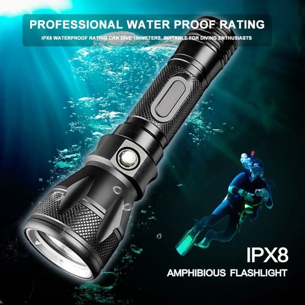 Professional Scuba Diving Flas - đánh giá và giá Underwater Flashlight