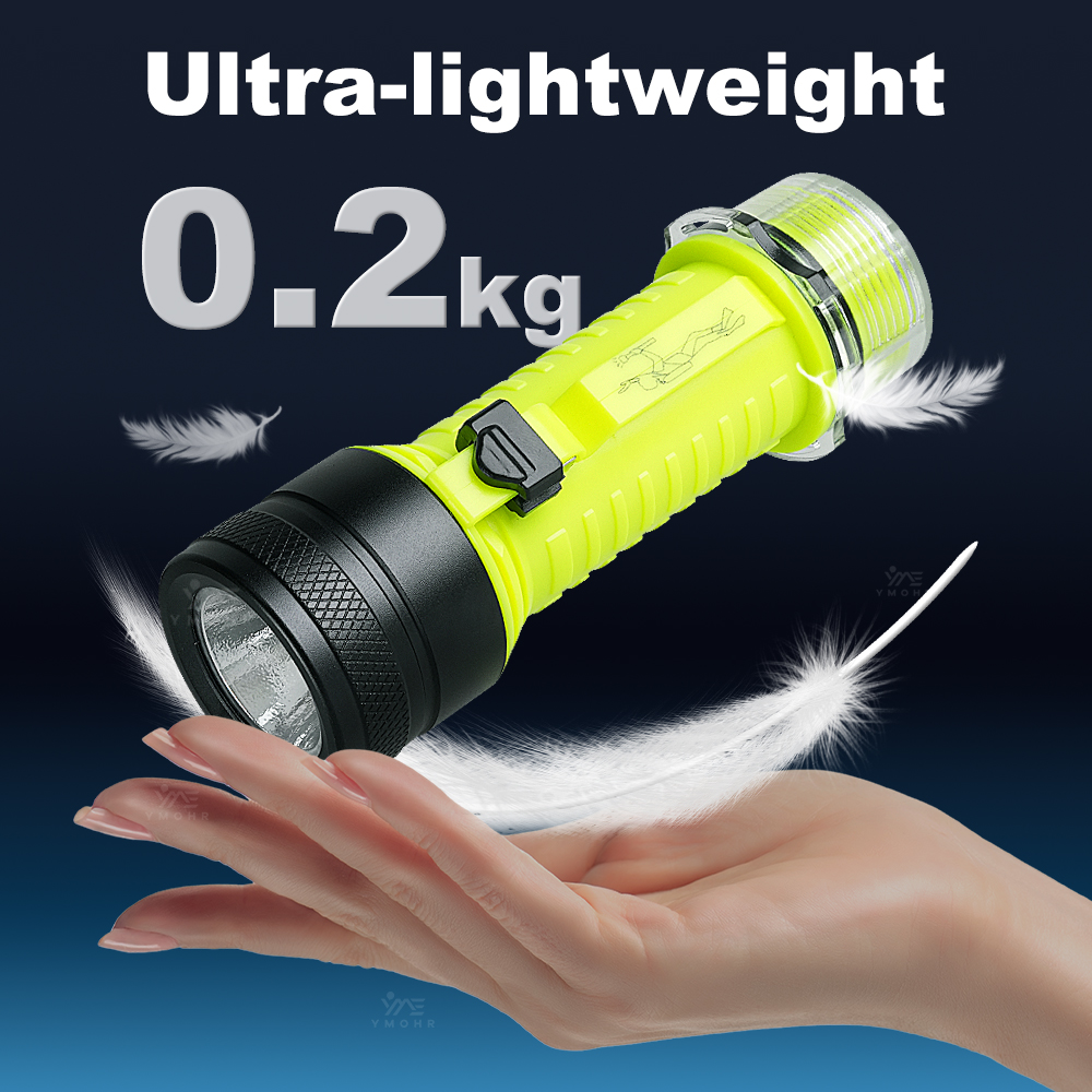 New Portable Professional LED  - đánh giá và giá Underwater Flashlight
