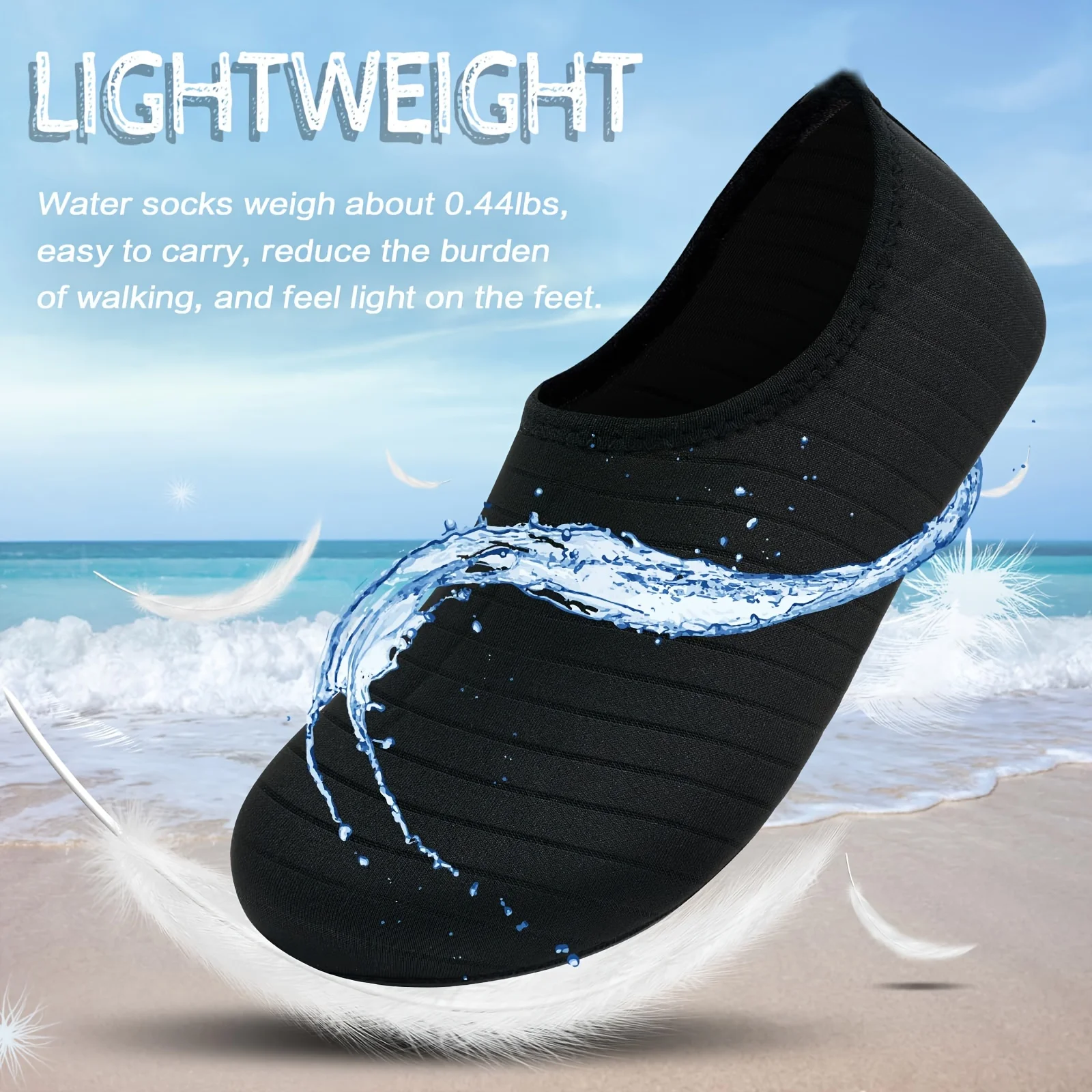 1Pair Water Shoes Women Men Ba - đánh giá và giá Aquatic Sports Shoes