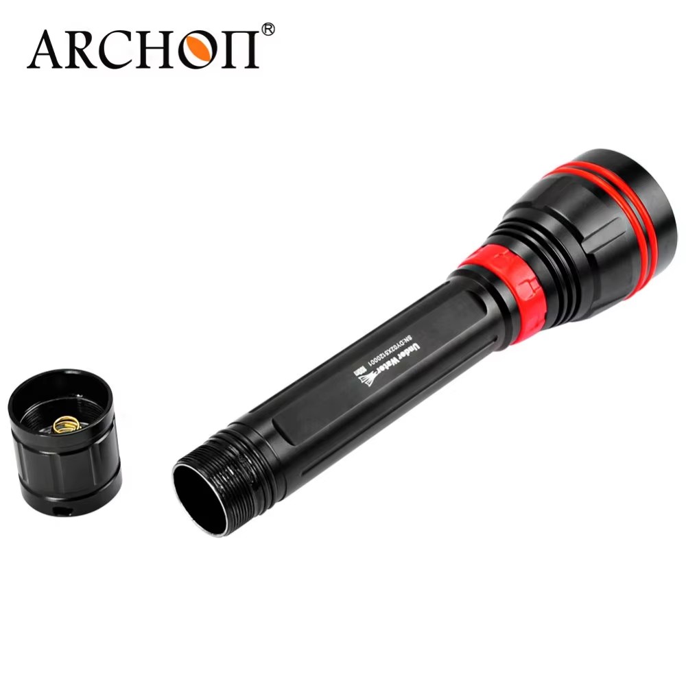 4000LM 4-LED 100M Waterproof D - đánh giá và giá Underwater Flashlight