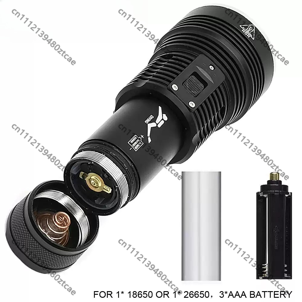 High Power White Laser Diving  - đánh giá và giá Underwater Flashlight