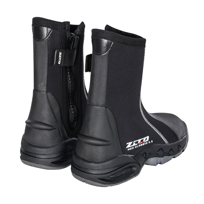 5mm Neoprene Dive Boots Wetsui - đánh giá và giá Aquatic Sports Shoes